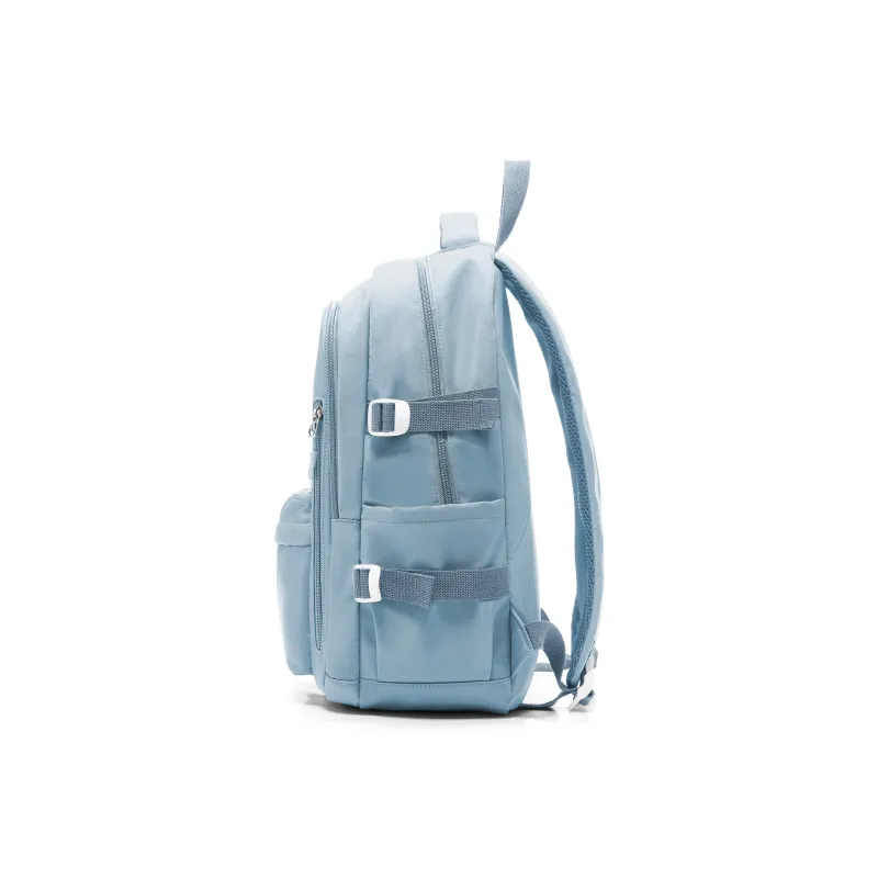 KEYSTREET Fabric Backpack Unisex Burgundy/White & Blue/Green/Blue-21