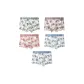 5 Pack[Forest Green Tone+Red Beans Tone+Orange Pink Tone+Blue White Tone+Blue White Tone]