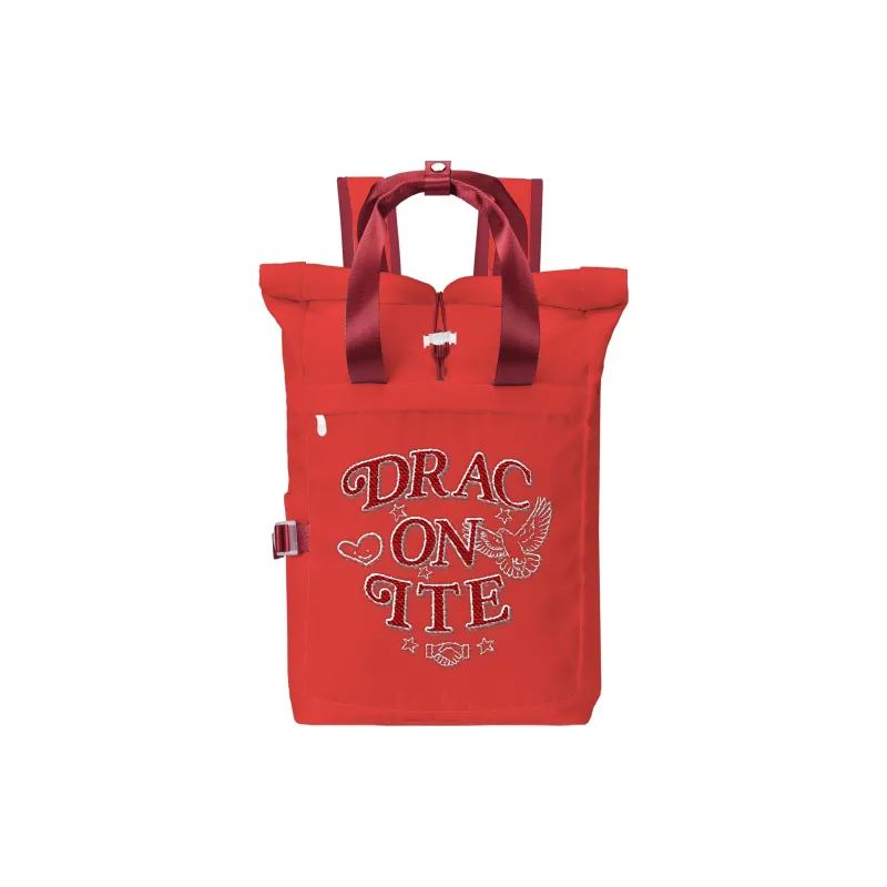 DRACONITE Polyester Backpack Unisex Red-5