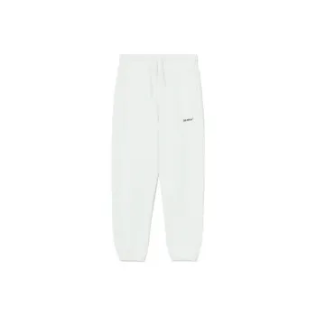 OFF WHITE Casual Pants Unisex White