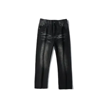 Menglaini Jeans Women's Black