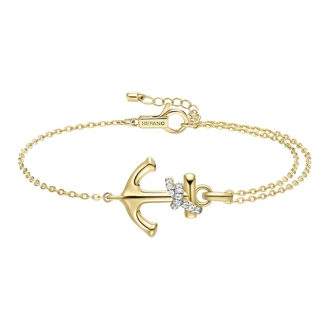 HEFANG Vocation 925 Sterling Silver Bracelets Unisex-0