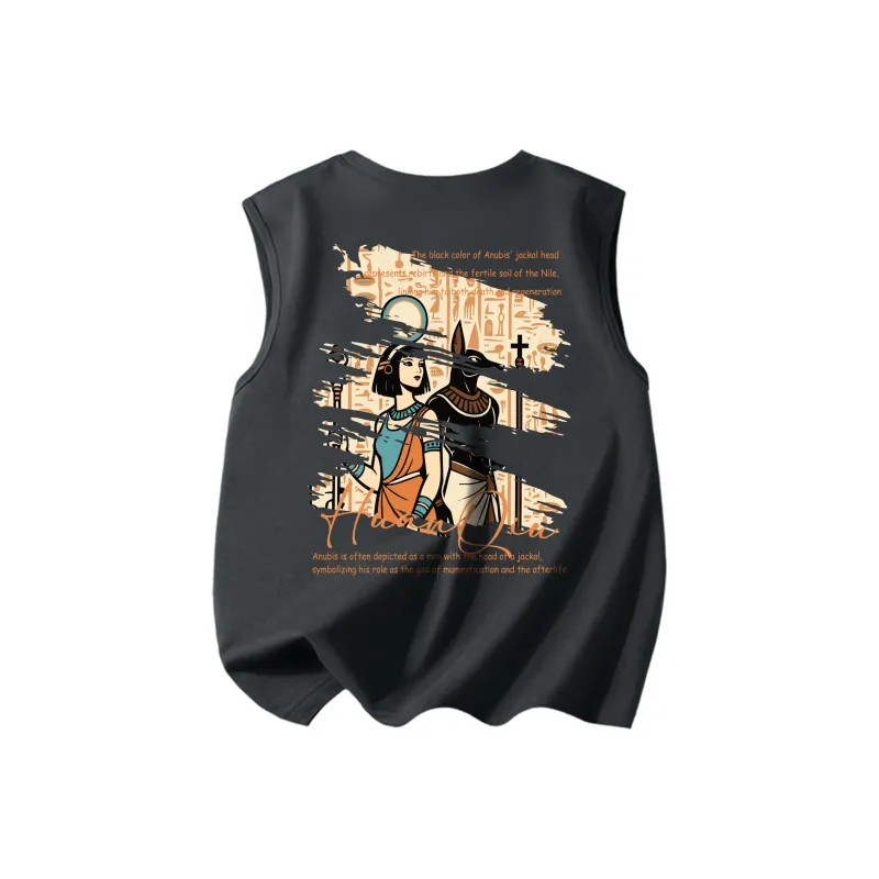 HUANQIU Tank Tops Unisex-4