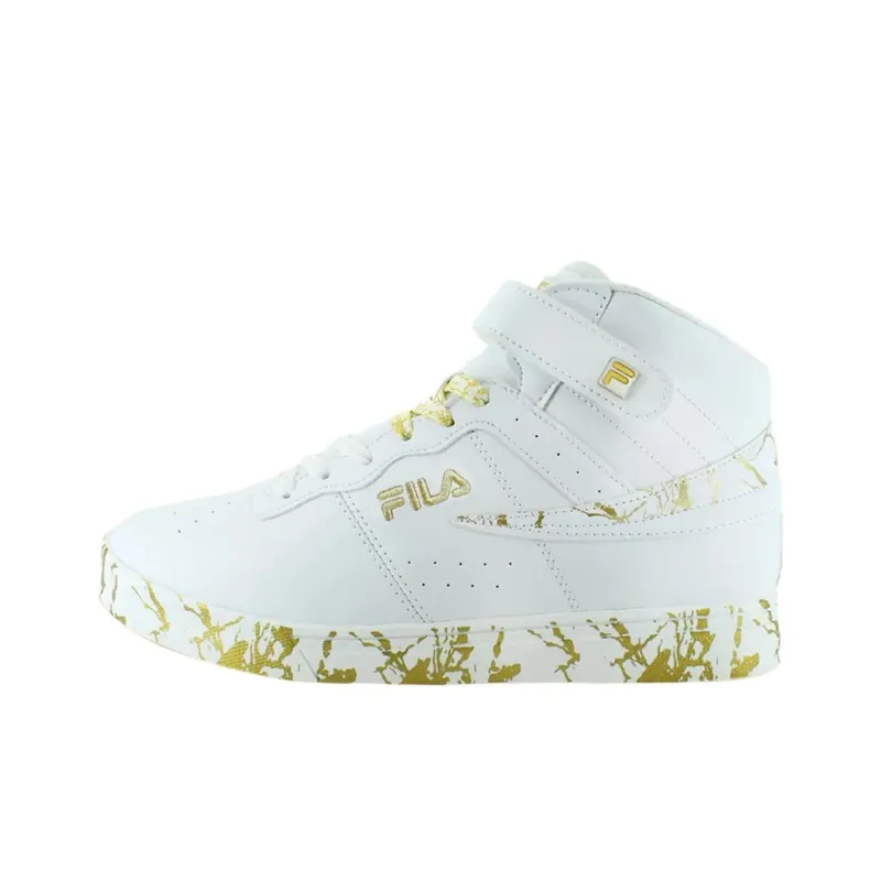 FILA Vulc 13 Mid Marble White Gold-0
