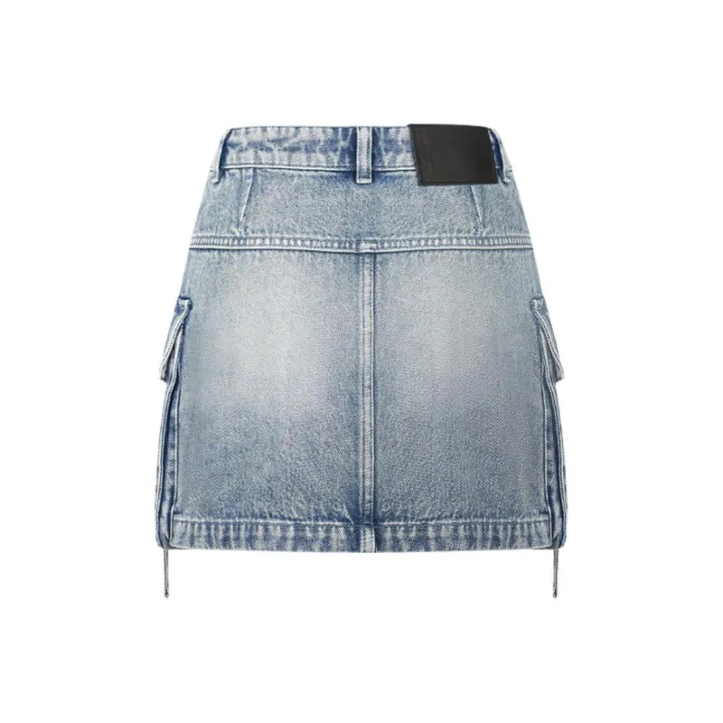 ANN ANDELMAN Denim Short Skirts Women's-1