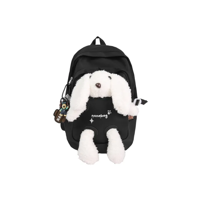 Travel Nylon Backpack Regular Unisex Multicolor-0