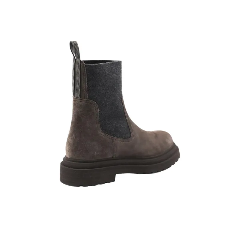 Brunello Cucinelli Ankle Boots Women's Brown-3
