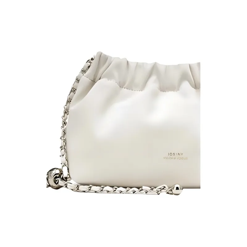 JOSINY PU Crossbody Bag, Shoulder Bag Trumpets Women's Ecru-3