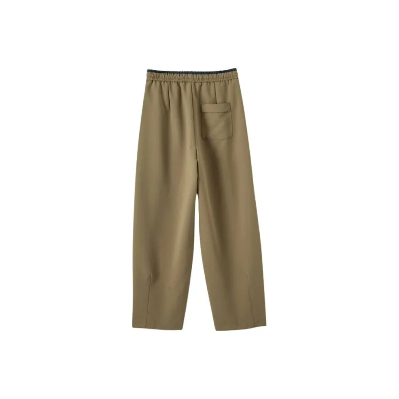 Late White Casual Pants Women's-1