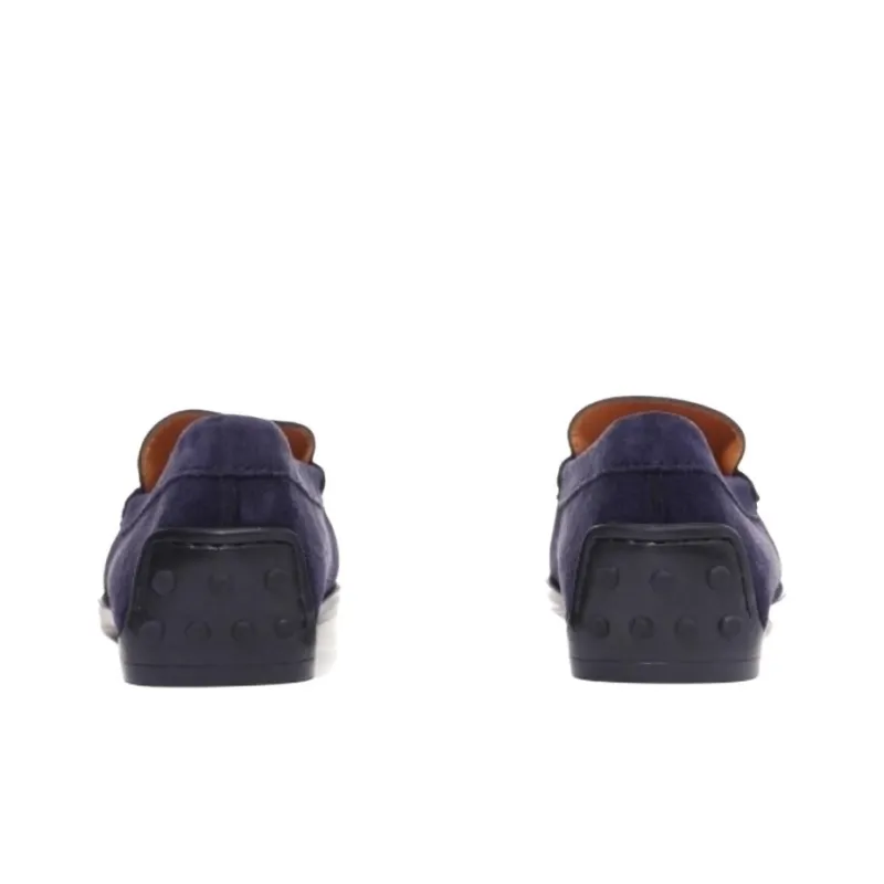 TOD'S City Gommino Loafers Men's Blue-5