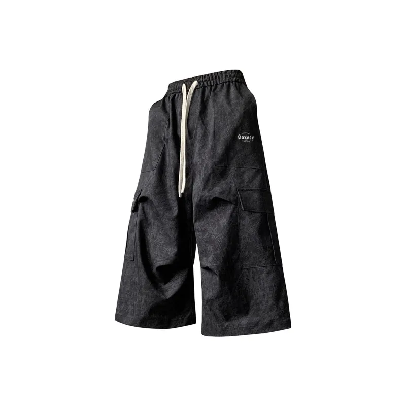 Qnxeey Cargo Shorts Unisex-0