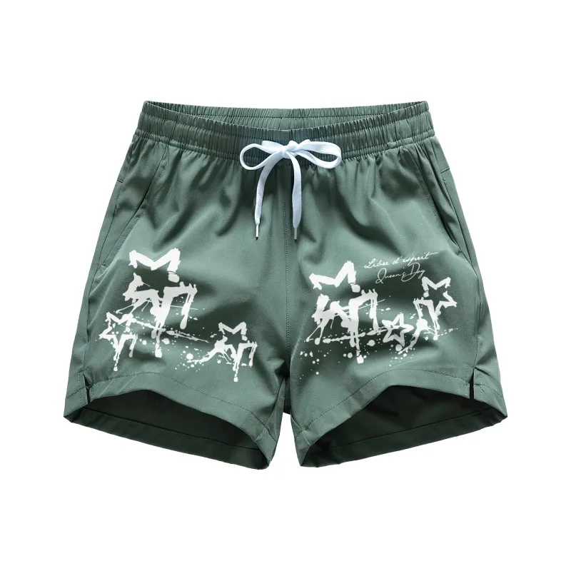 FONDLOOK Casual Shorts Unisex-6