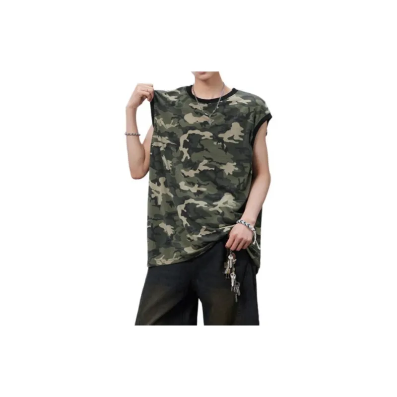 DARK HORSE Tank Tops Unisex Camouflage-0