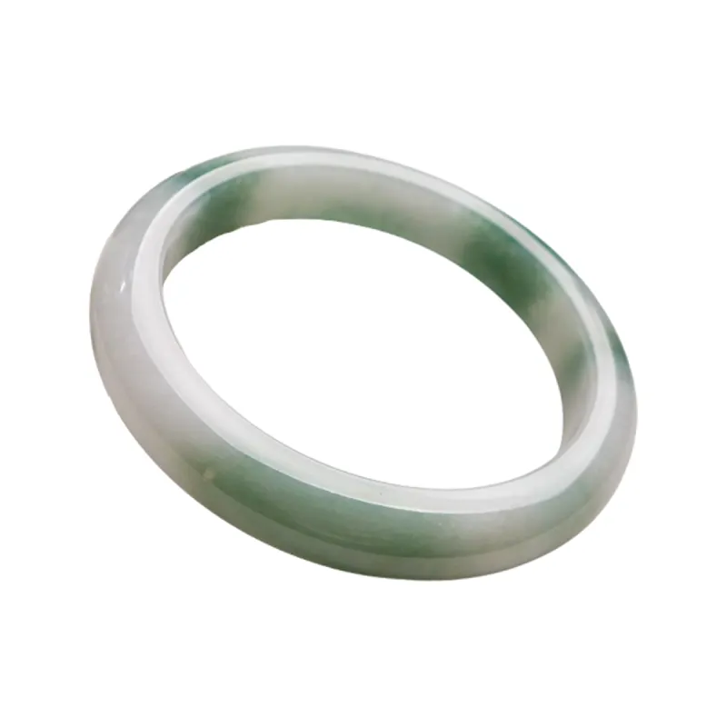 Fei Yan Glutinous Jade Jadeite Bangles Women's-0