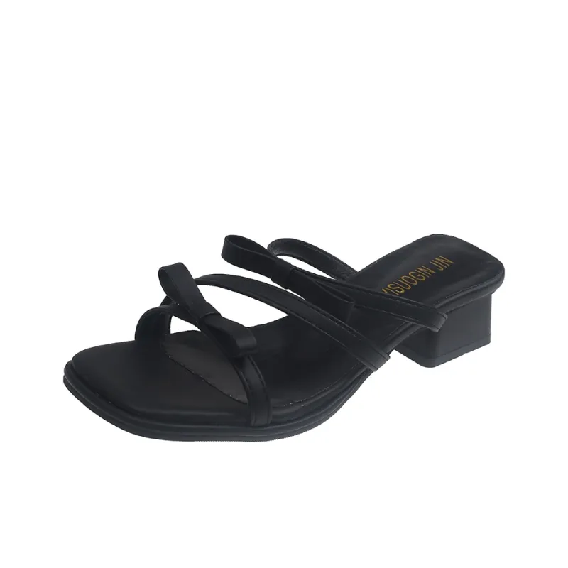AFJI Rubber Sole Abrasion Resistant Slide Slippers Women's-0