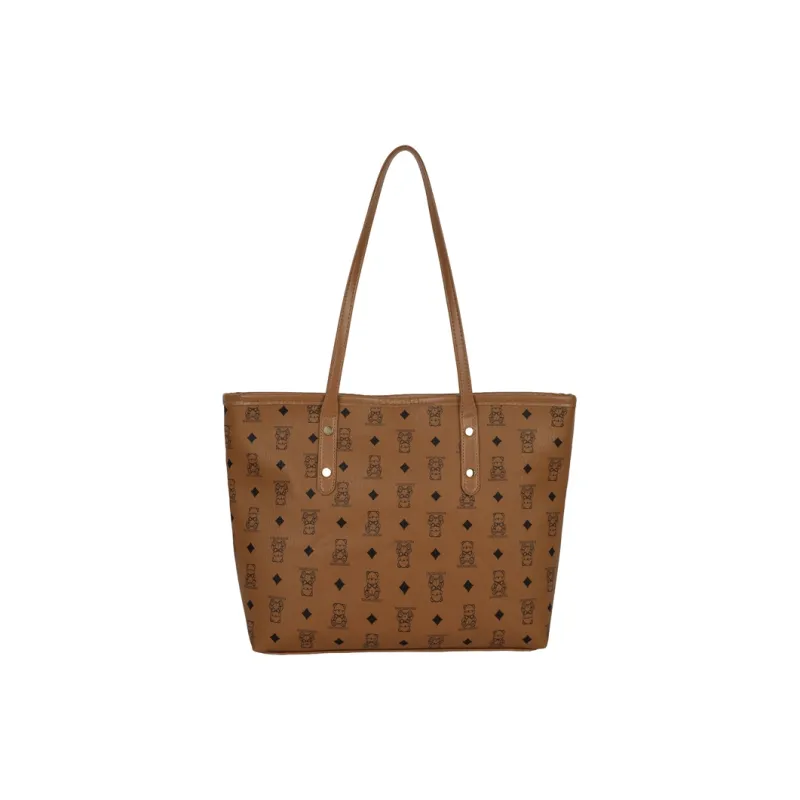 Miss Angel PU Tote Bag, Shoulder Bag Women's Multicolor-18