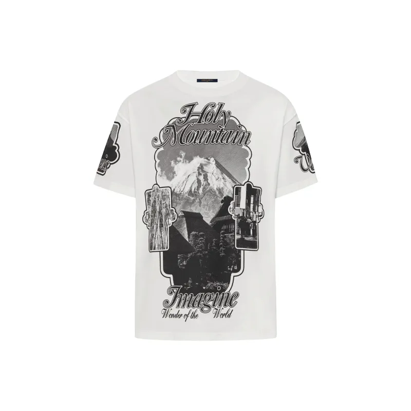 LOUIS VUITTON New Quarterly Products Of LV T Shirts Men White-0