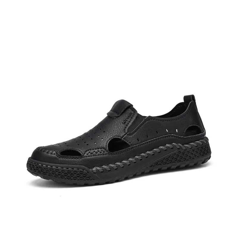 Wen Nai Casual Shoes Men's Black-1