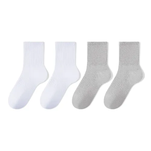Moremoli Mid Calf Socks Men's 4 Pack