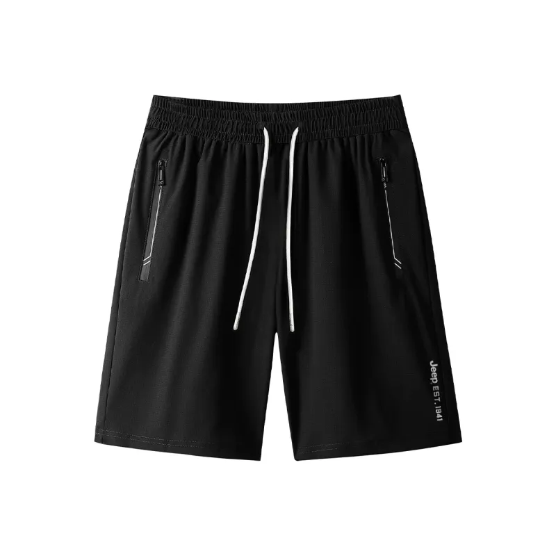 Jeep Theme Series Casual Shorts Unisex Dark Blue-0