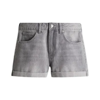 H&M Denim Shorts Women's Gray