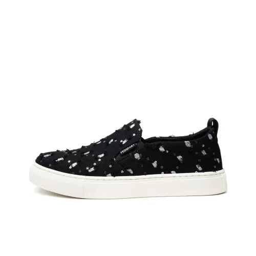 FED Low Top Casual Shoes Men's Black