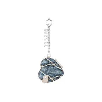 DIESEL Cotton Bag Charm Bag Accessory Women's Blue