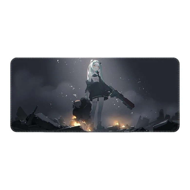 DANYIN Edge Walker Extra Large Men's Anime Gaming Computer Table Mat Cyberpunk Office Desk Cushion Mouse Pads-17