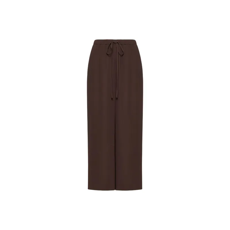 Valentino Knitted Sweatpants Women's Brown-0
