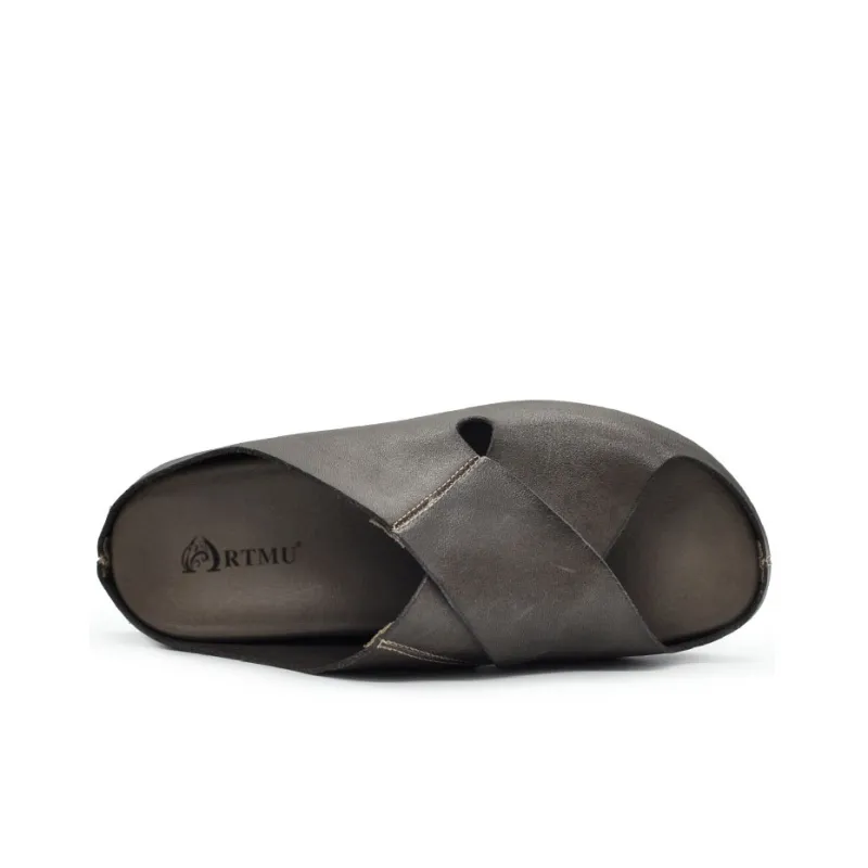 ARTMU PVC Polyvinyl Chloride Quick Dry Slide Slippers Women's-12