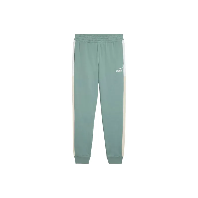 PUMA EssentialsBlock Casual Pants Men's Green-0