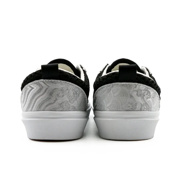 I'm Shopping Slip Resistant, Lightweight, And Breathable Low Top Skateboard Shoes Unisex Black-4