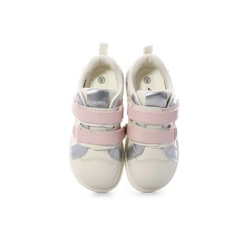 Ordifen Low Top Skateboard Shoes Women's Pink Silver-2