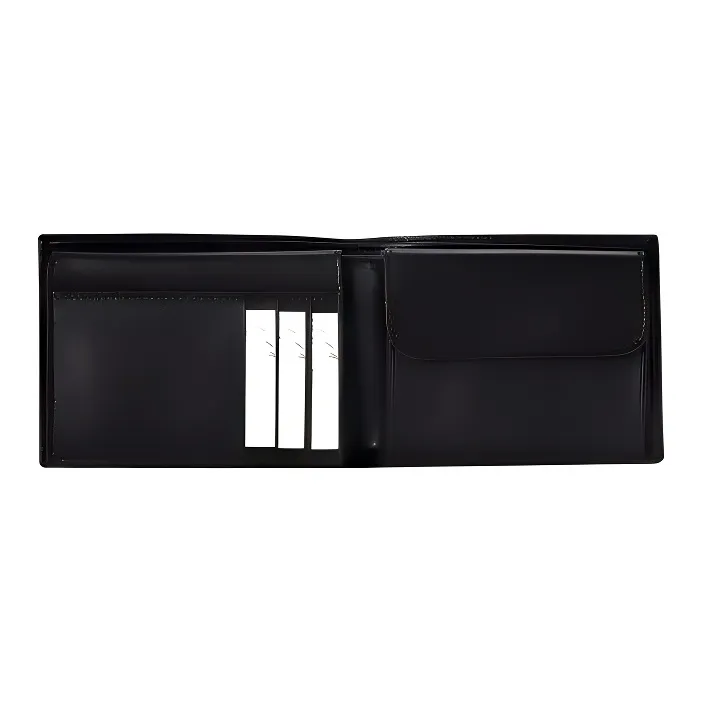 LONGCHAMP Baxi Cow Leather Wallet Men's Black-2