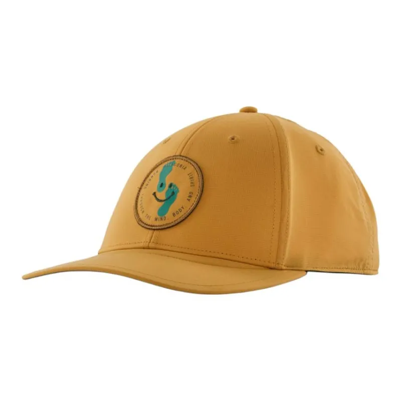 Patagonia Recycled Polyester, Recycled Fishnet Baseball Caps Men's Yellow-0