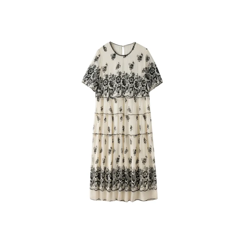 To The West Short Sleeved Dress Women's-0