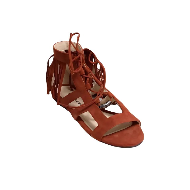 LONGCHAMP Roman Sandals Women's Brown-1