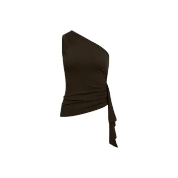 Ann Andelman Tank Tops Women's Brown