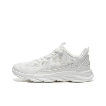 WARRIOR Running Shoes Men Low Top White