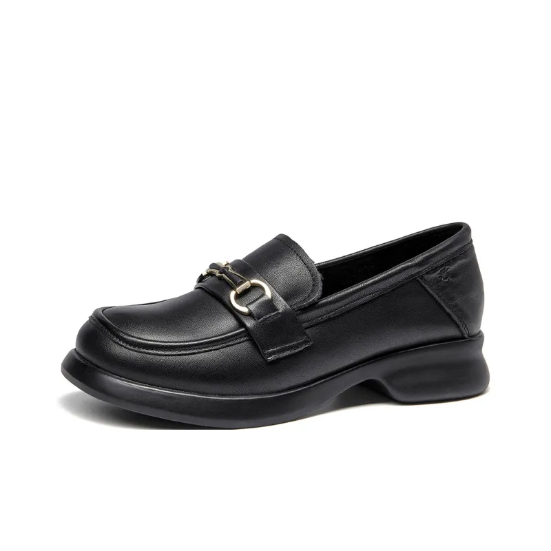 Spider King Loafers Women's Black-1