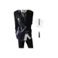 Navy Blue Coat+Shirt+Navy Blue Tie