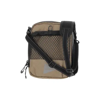And Wander Polyester Shoulder Bag, Crossbody Bag Men's Khaki