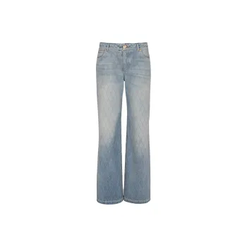 BALMAIN SS25 Jeans Women's Blue