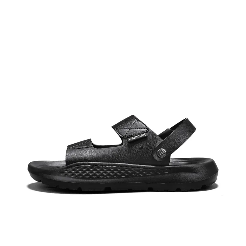 BBMTR Beach Sandals Men Black/Beige-0