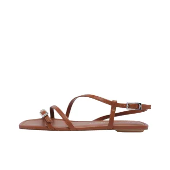 Stuart Weitzman/SW Georgie One Strap Sandals Women's Brown