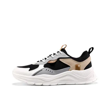 361° Slip Resistant And Breathable Low Top Casual Shoes Men's Black