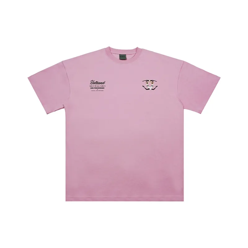 Ori Frederiqo T-Shirts Unisex Pink-0