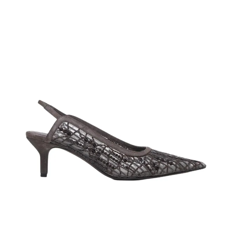 Brunello Cucinelli Slim Heel High Heels Women's Brown-1