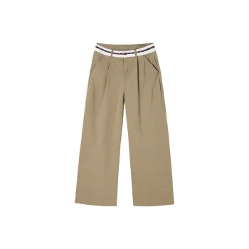 PSO Brand Casual Pants Unisex Taupe