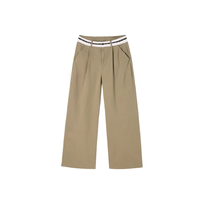 PSO Brand Casual Pants Unisex Taupe-0
